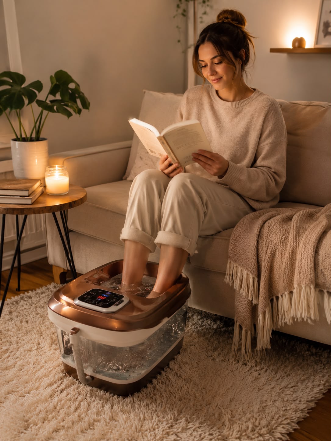 Masajeador Spa para Pies con Hidromasaje