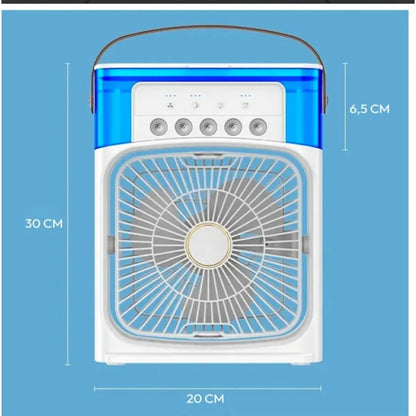 Ventilador humidificador cuadrado